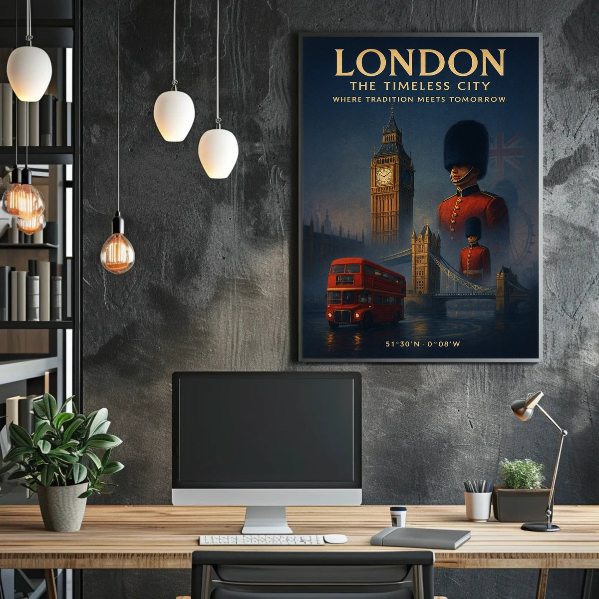 London The Timeless City Poster