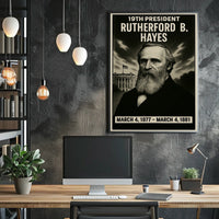 Rutherford B. Hayes 19Th President Poster