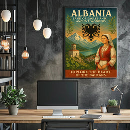 Explore The Heart Of The Balkans Poster