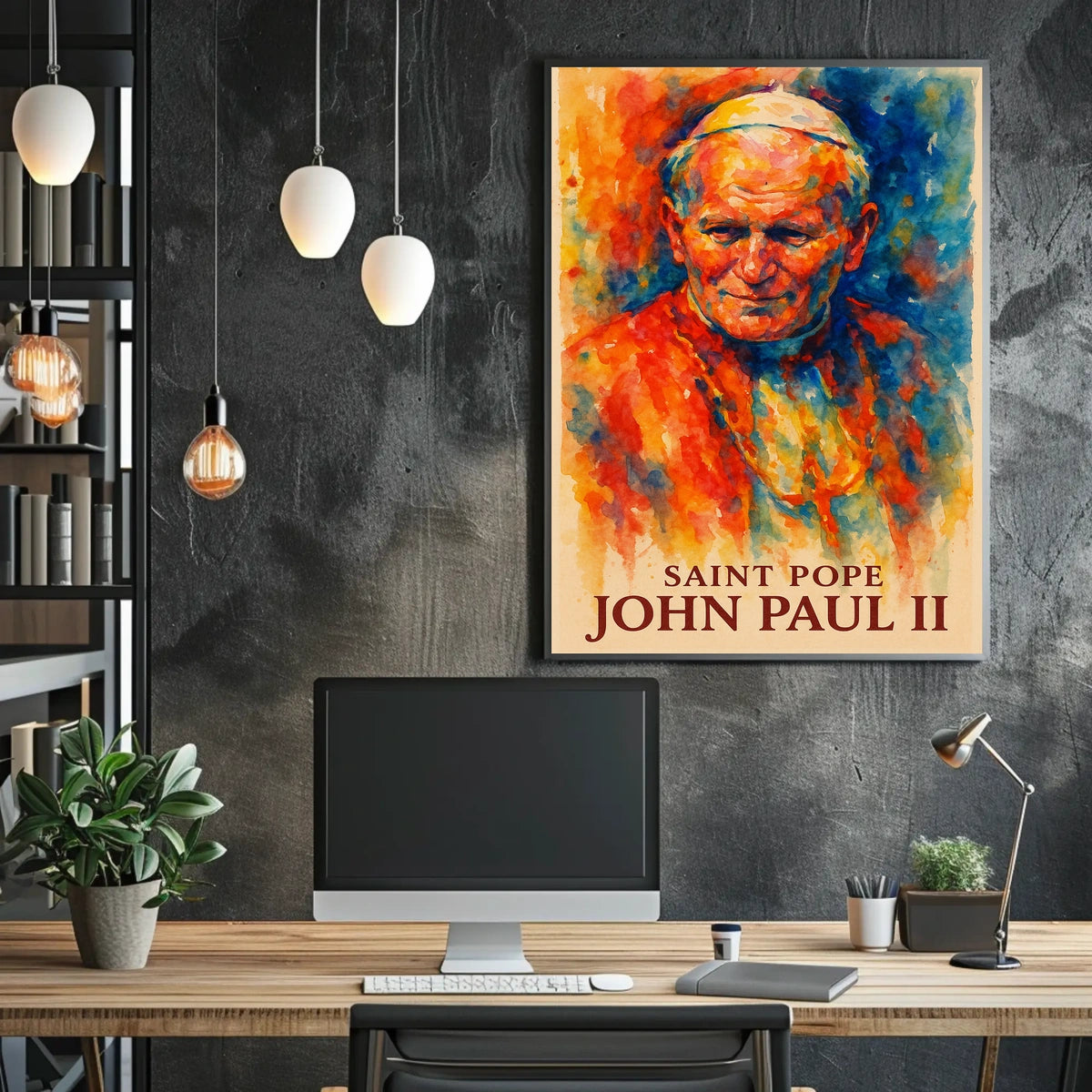 Saint Pope John Paul Ii Poster