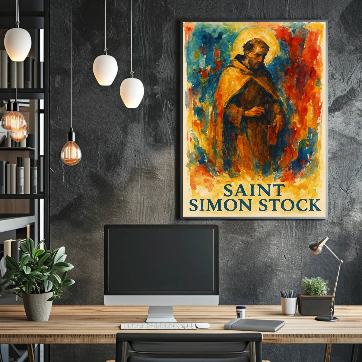 Saint Simon Stock Poster