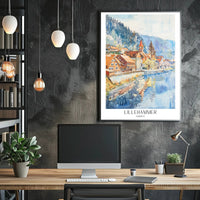 Lillehammer, Norway Poster PosterGoat