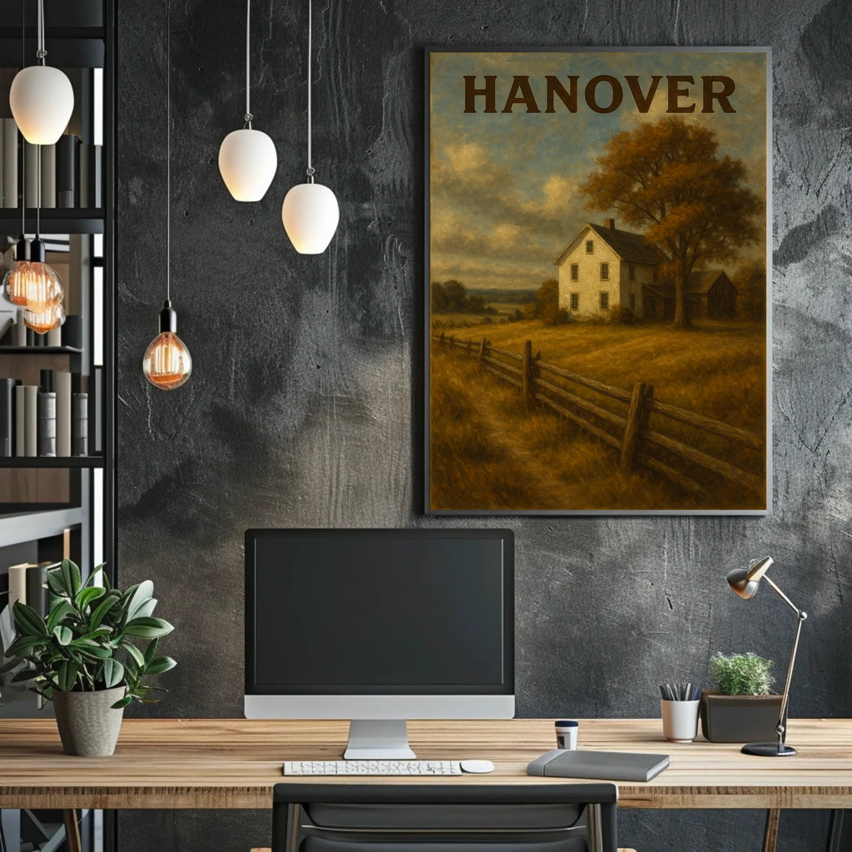 Hanover Countryside Poster