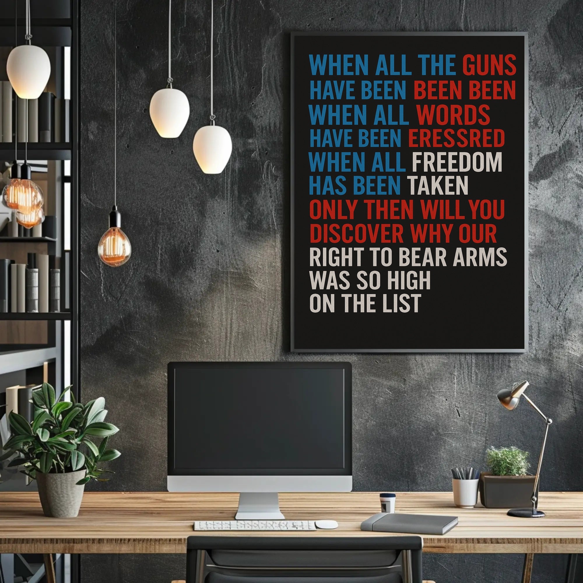 The Right to Bear Arms Poster PosterGoat