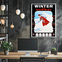 Winter in Norway Poster PosterGoat