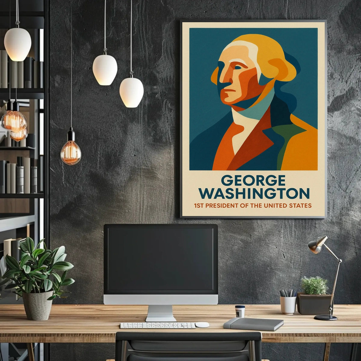 George Washington 1St President Poster
