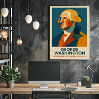 George Washington 1St President Poster