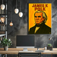 James K. Polk Poster