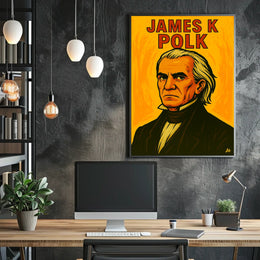 James K. Polk Poster