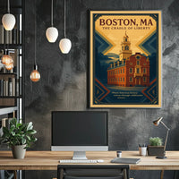 Boston, MA The Cradle of Liberty Poster
