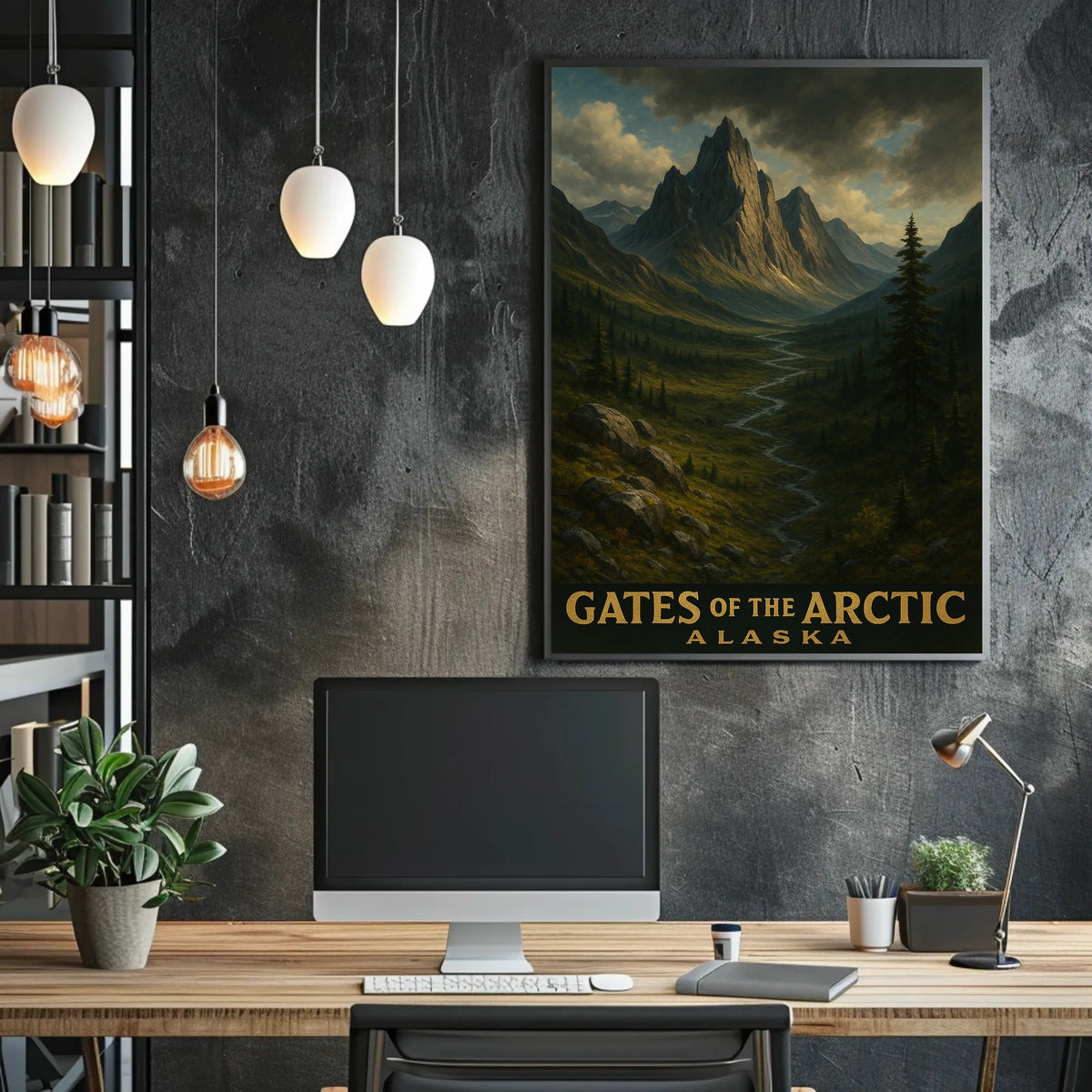 Gates Of The Arctic Alaska Poster