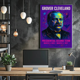Grover Cleveland Presidential Second Poster