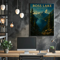Ross Lake, Washington Poster