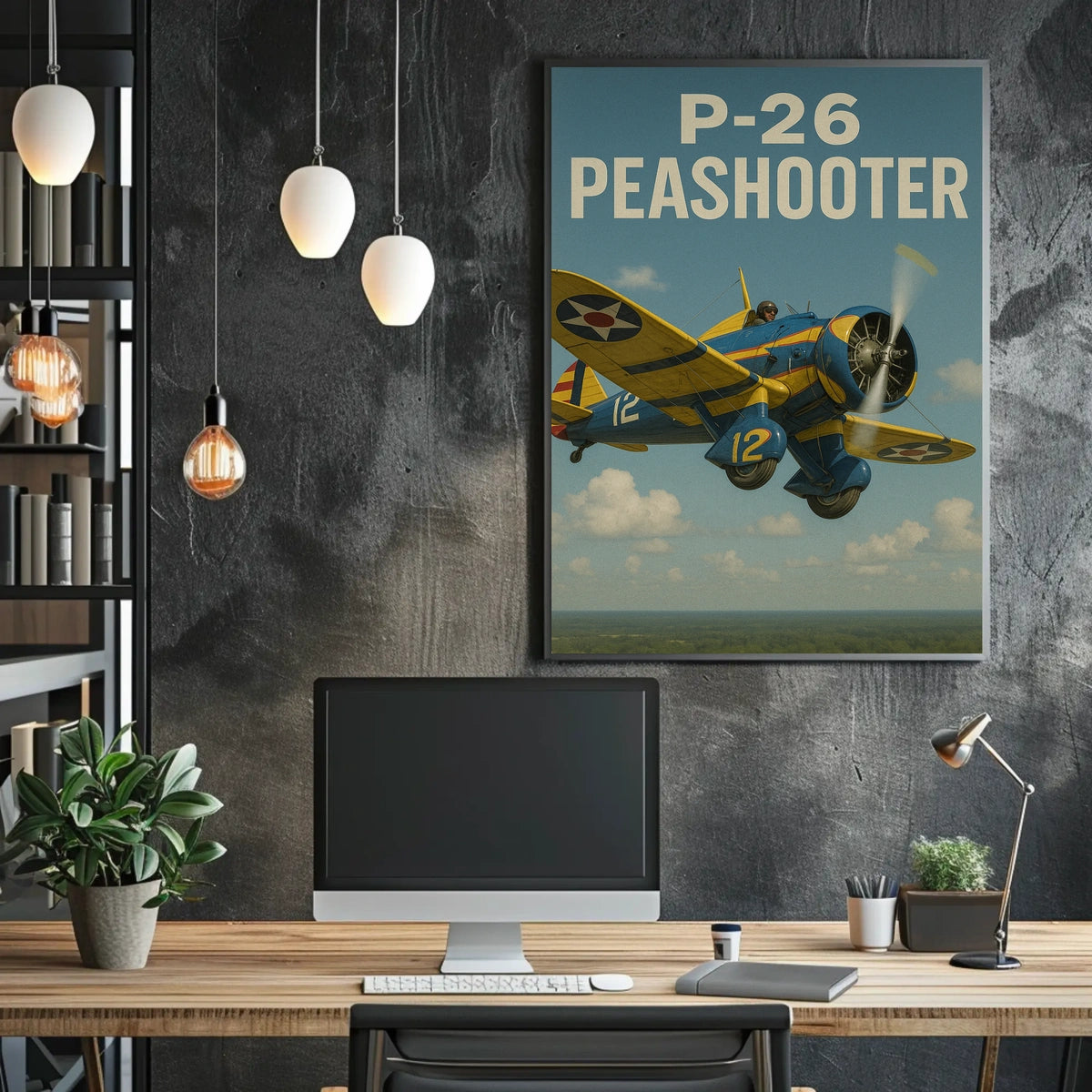 P-26 Peashooter Poster