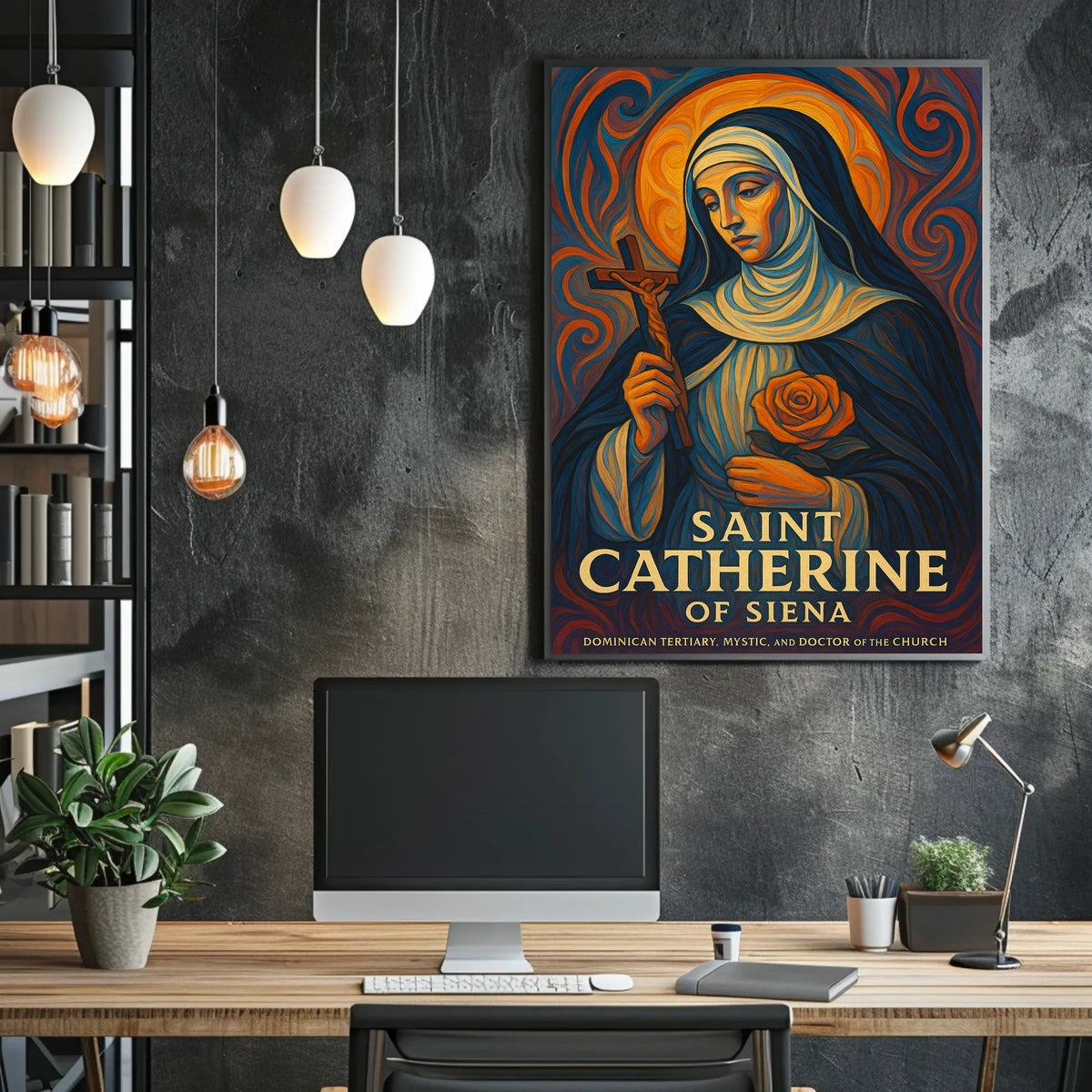 Saint Catherine of Siena Poster