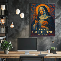 Saint Catherine of Siena Poster