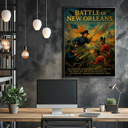 Battle of New Orleans Poster PosterGoat