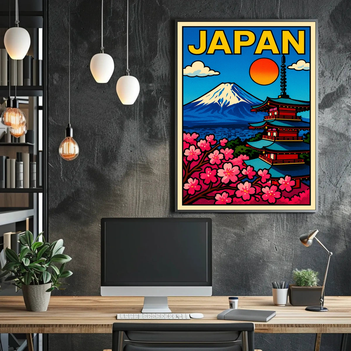 Japan Travel Poster