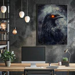 The Enigmatic Raven Poster