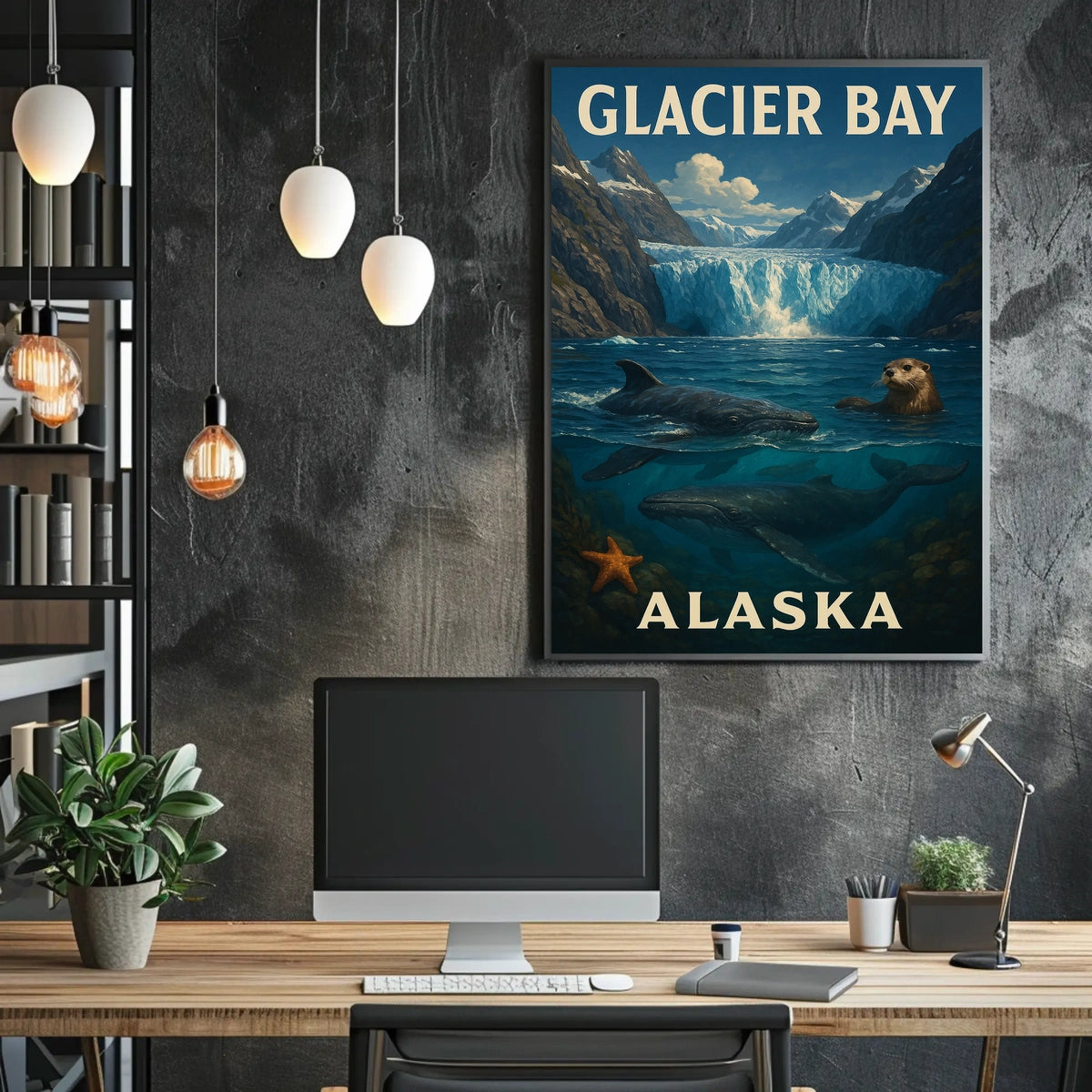 Glacier Bay, Alaska Poster