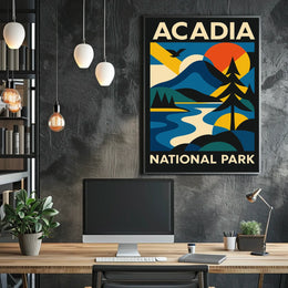 Acadia National Park Poster