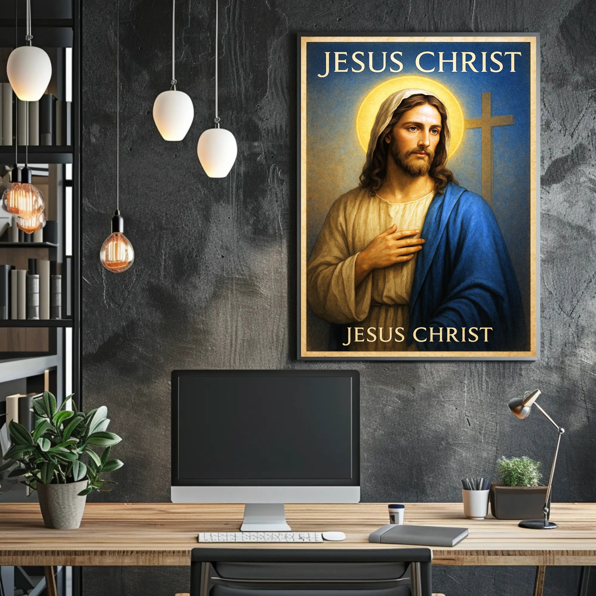 Jesus Christ Poster PosterGoat