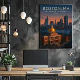 Boston, MA The Cradle of Liberty Poster