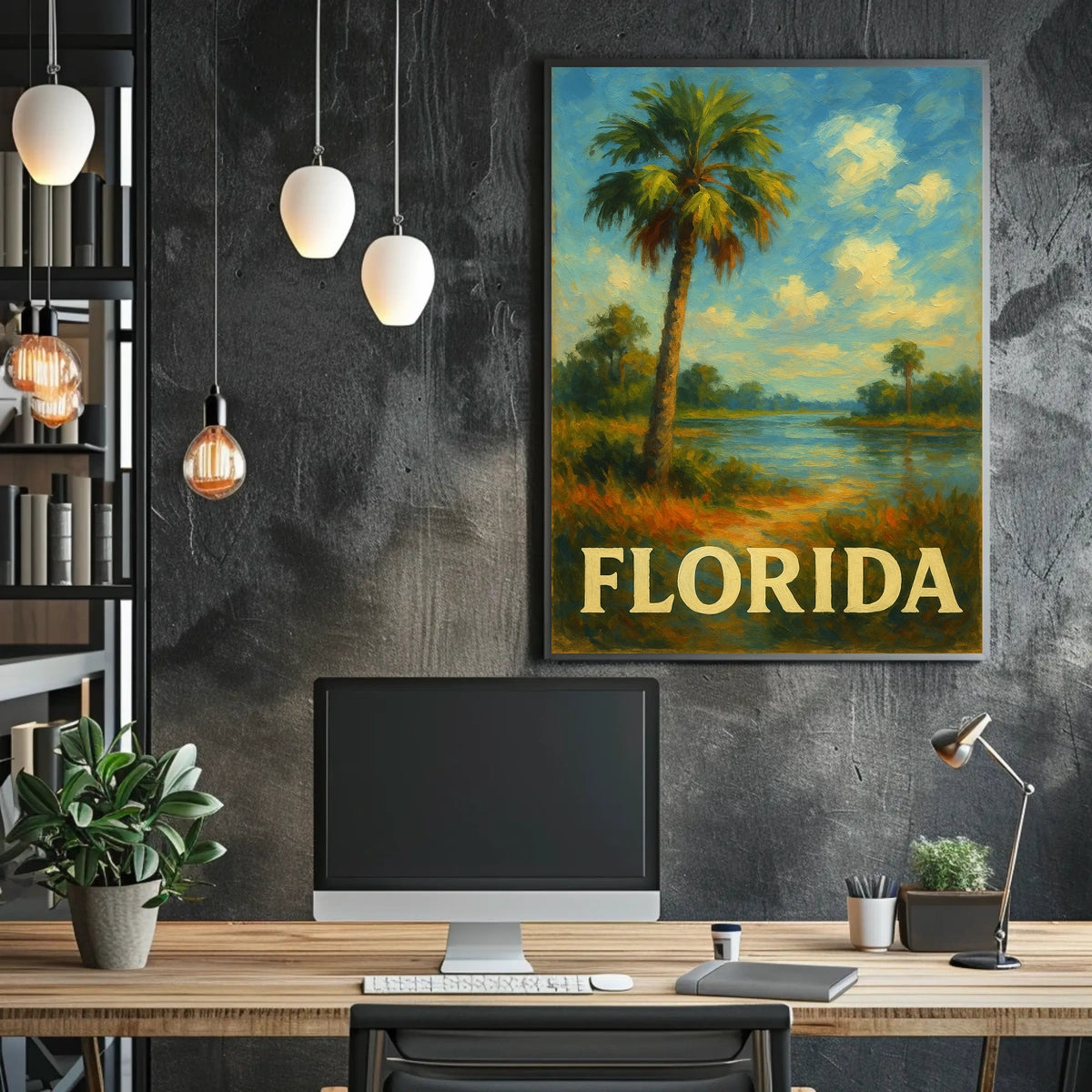 Florida Landscape Poster