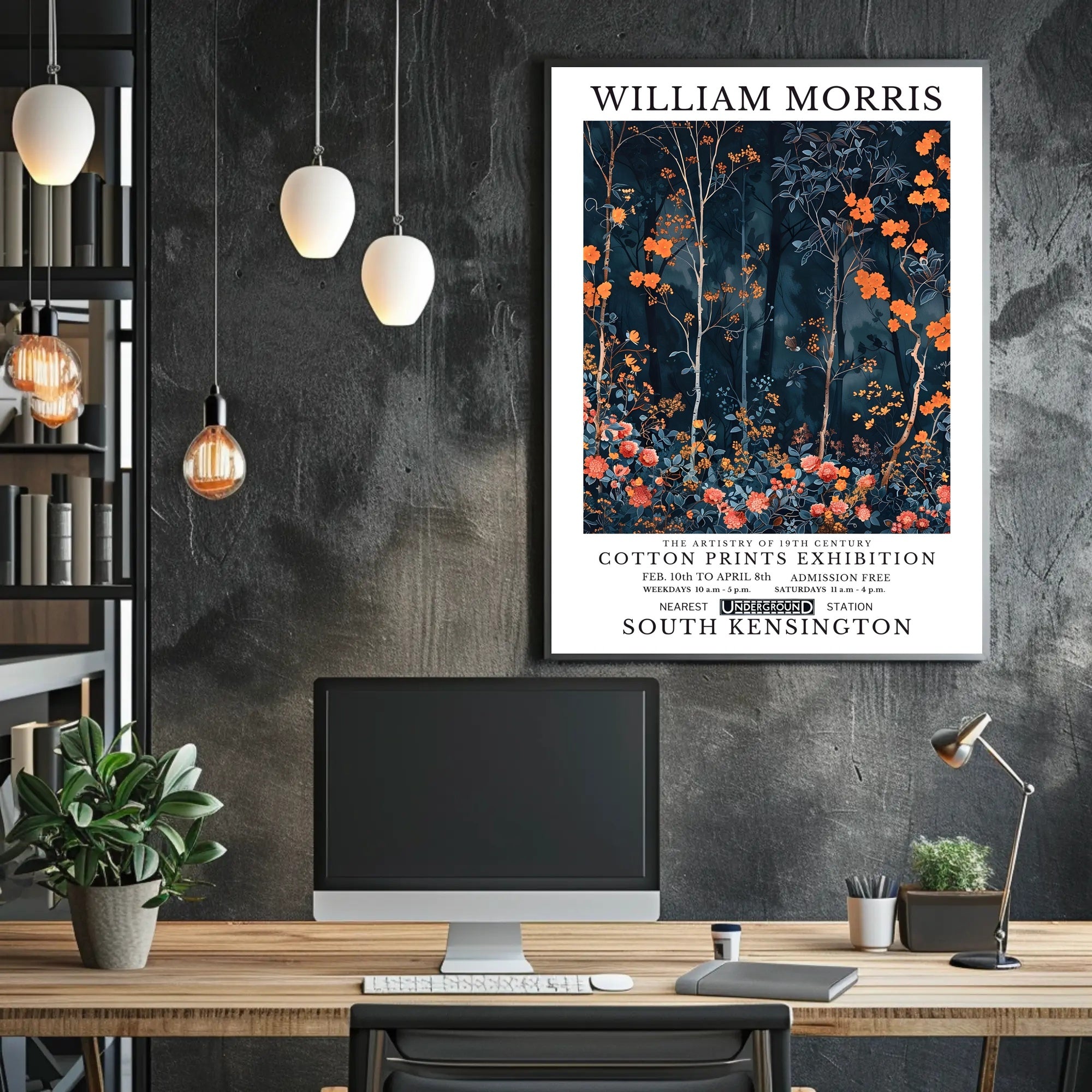 19th Century Cotton Prints Wall Art Poster