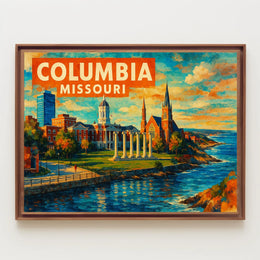 Columbia, Missouri Poster