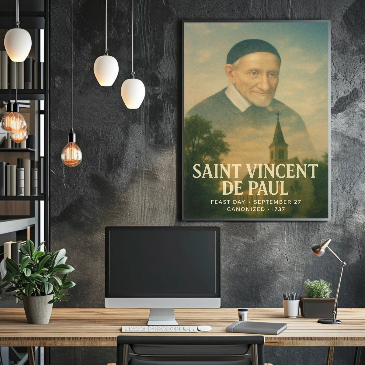 Saint Vincent De Paul Poster