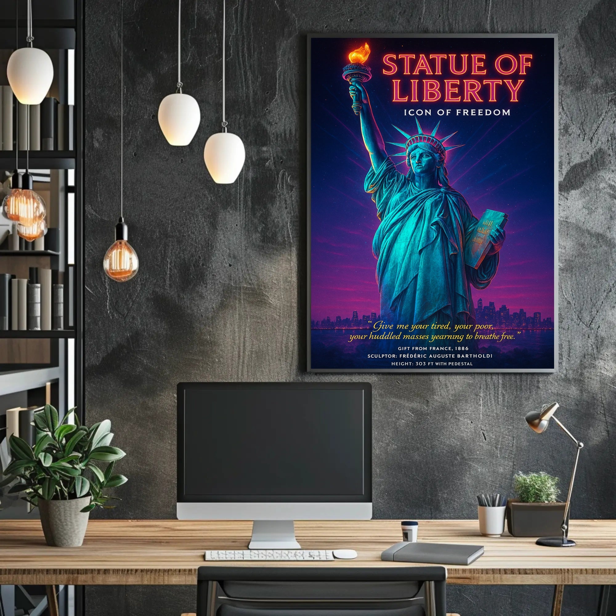Statue of Liberty Historic Symbol Cultural or Heritage Poster PosterGoat