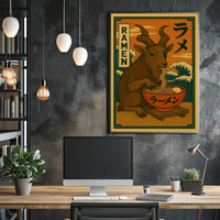 Ramen Goat Delight Poster