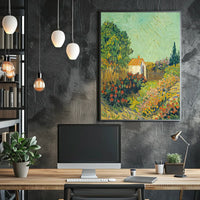 Vibrant Garden Landscape Poster