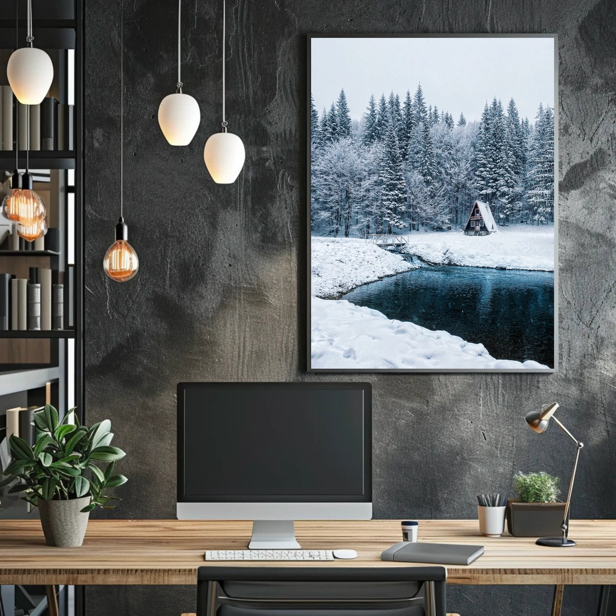 Winter Wonderland Retreat Poster