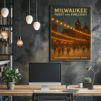 Milwaukee Frost And Firelight Poster