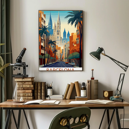 Barcelona Spain Poster