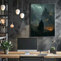 The Dark Fortress Wall Art Poster Print for Home Decor PosterGoat