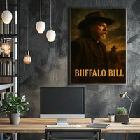 Buffalo Bill Iconic Western Cultural Heritage Poster