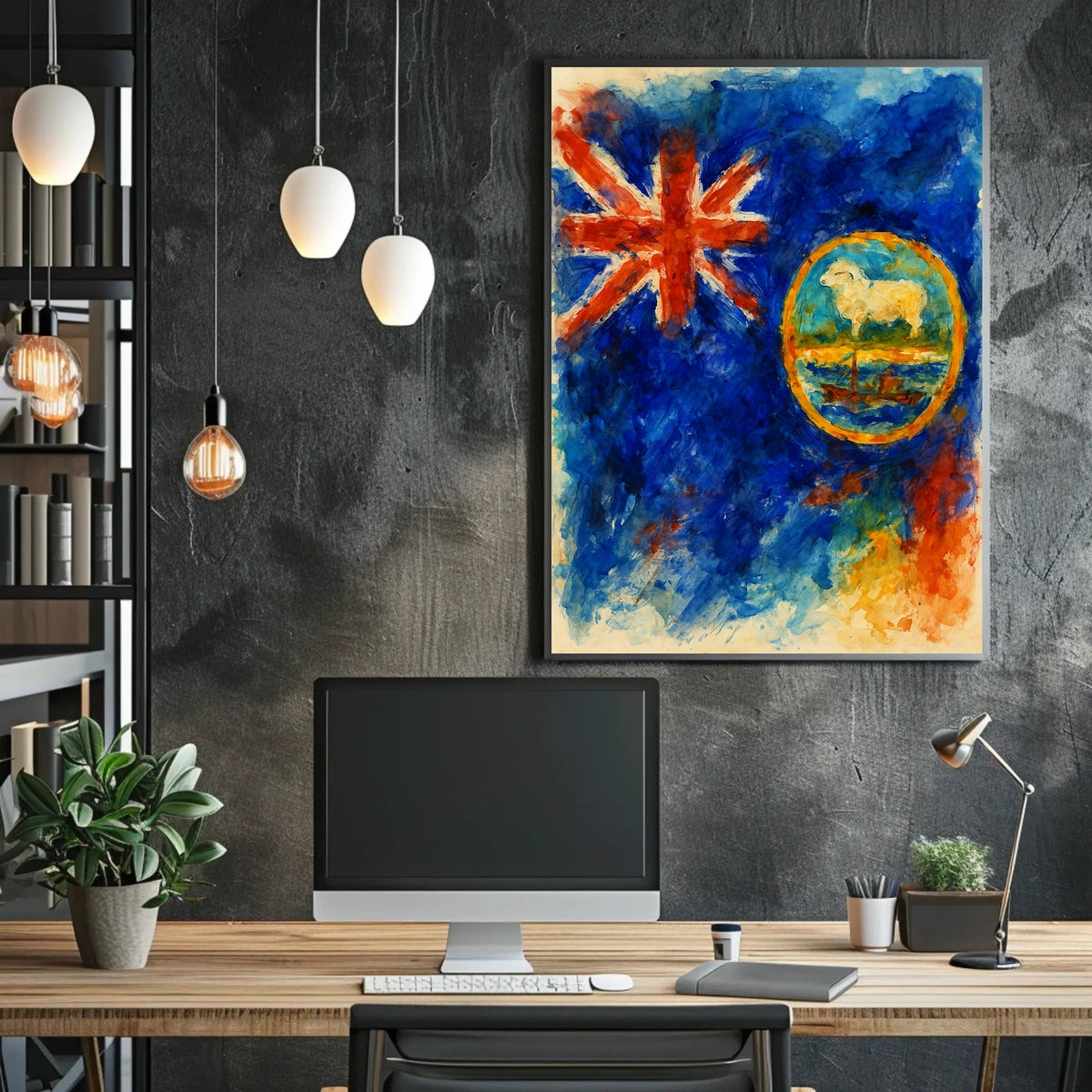 Abstract Interpretation Of A National Poster