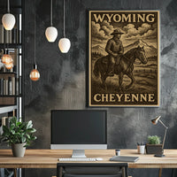 Wyoming Frontier Poster