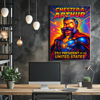 Chester A. Arthur 21st President Poster PosterGoat