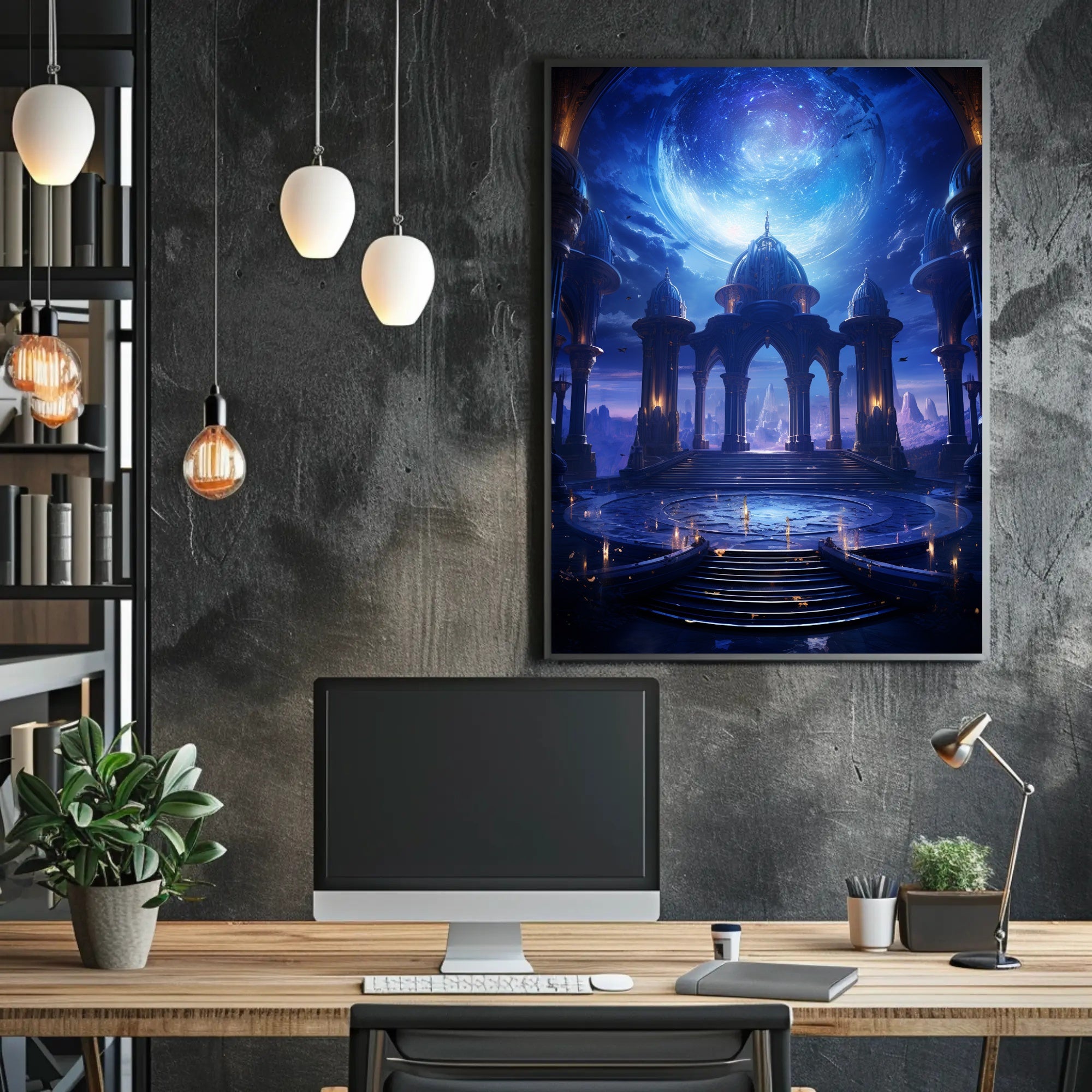 Celestial Architecture Poster