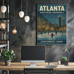 Atlanta Winter Wonderland Poster