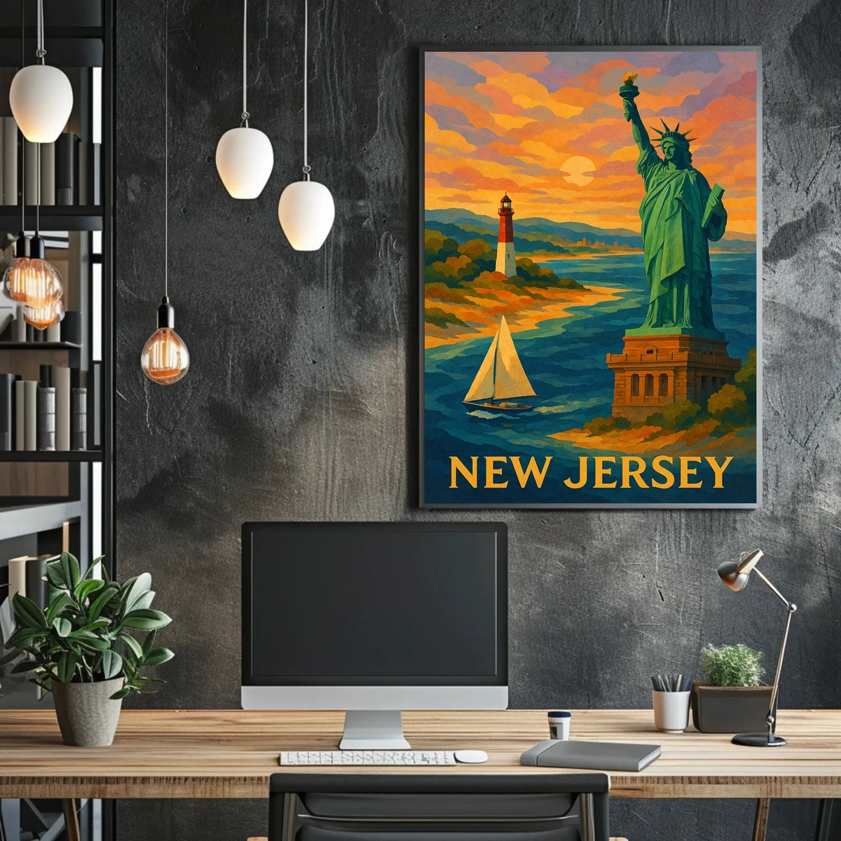 New Jersey Scenic Poster