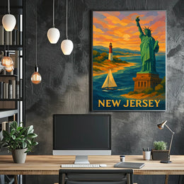 New Jersey Scenic Poster