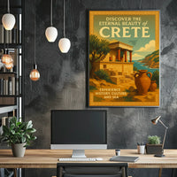 Discover The Eternal Beauty Of Crete Poster