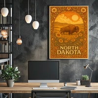 North Dakota NatureS Majesty Poster