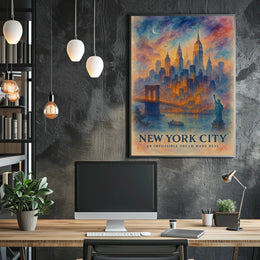New York City An Impossible Dream Made Real Poster