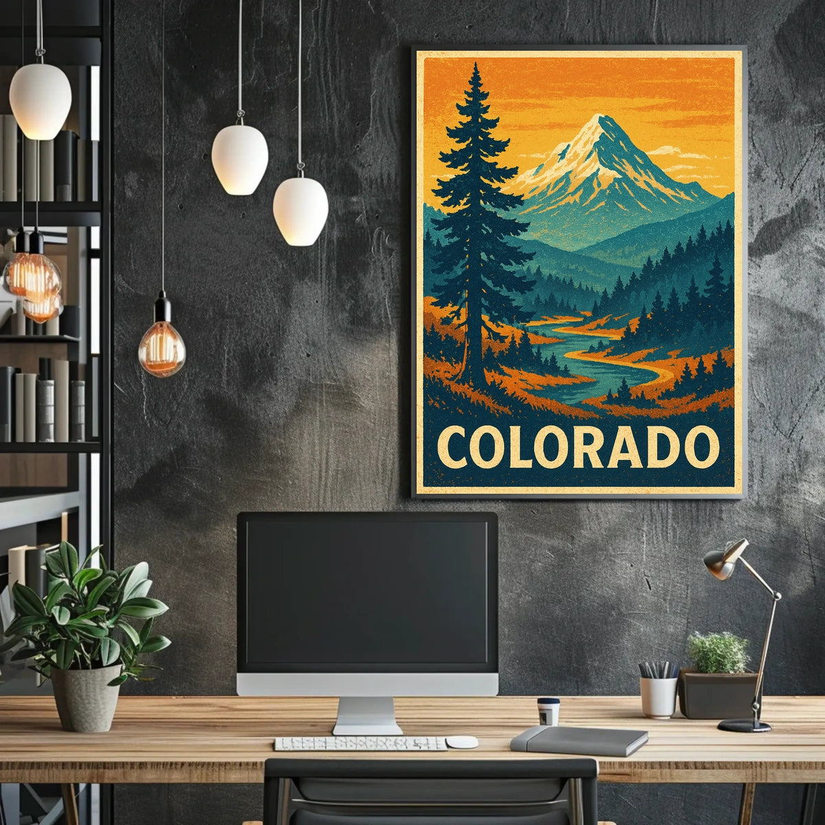 Majestic Colorado Landscape Poster